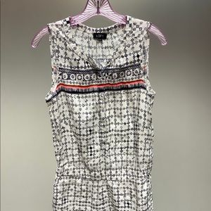 LOFT Geometric Print Romper